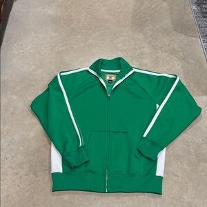 J. America Green Jacket with White Accents